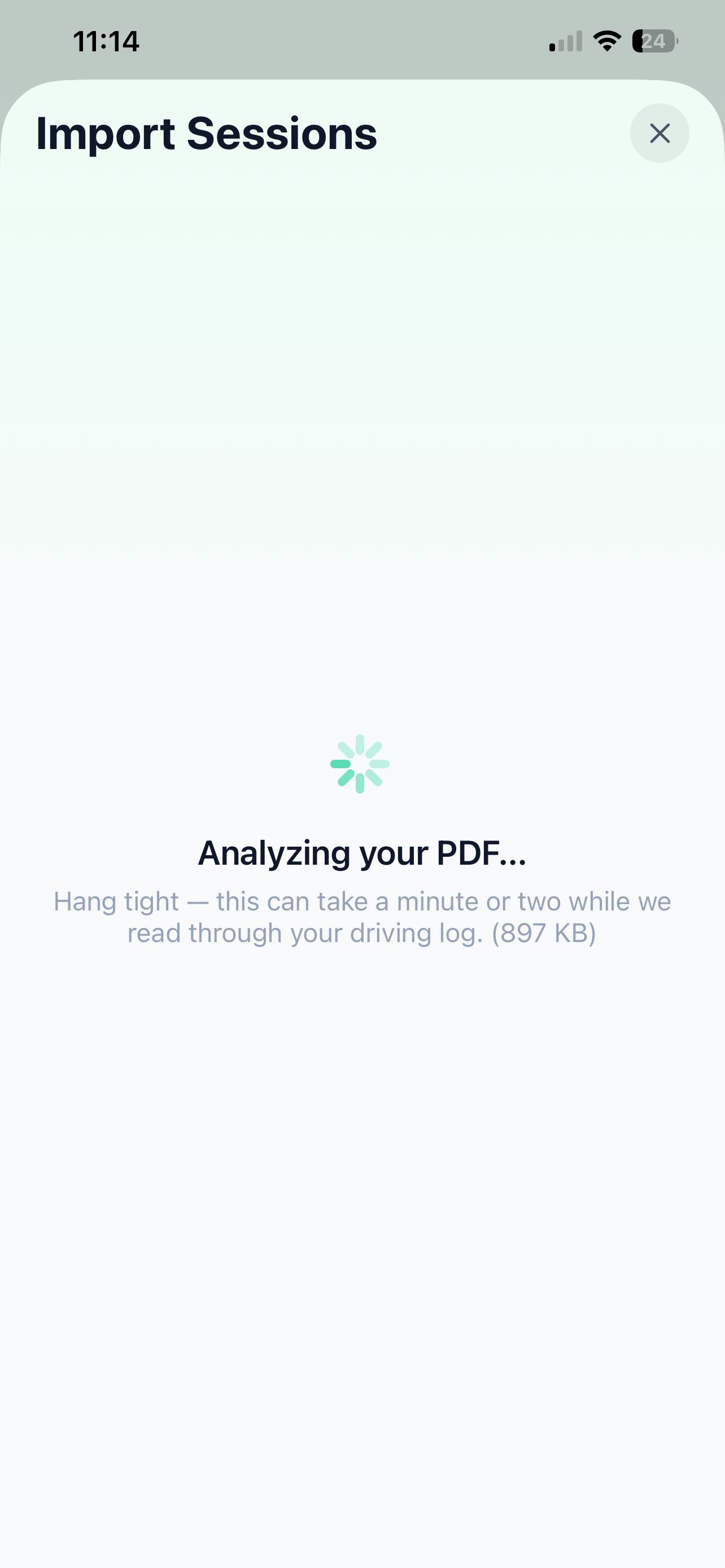 GoTime analyzing PDF